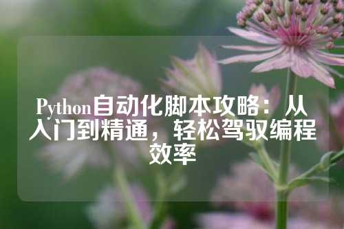 Python自动化脚本攻略：从入门到精通，轻松驾驭编程效率